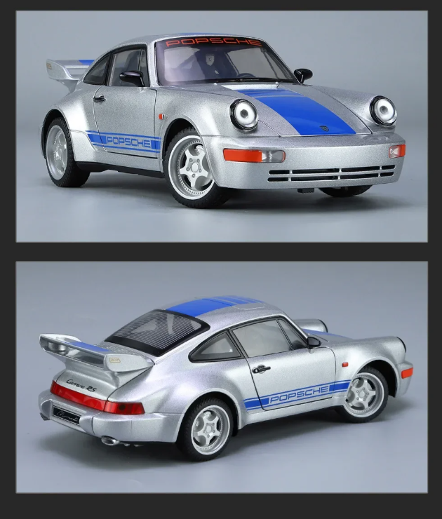 🏎️ Porsche 964 Die-Cast Model Car (1:24 Scale)