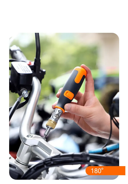 π§ Multi-Angle Ratchet Screwdriver Set β 10-in-1 Hidden Storage Tool