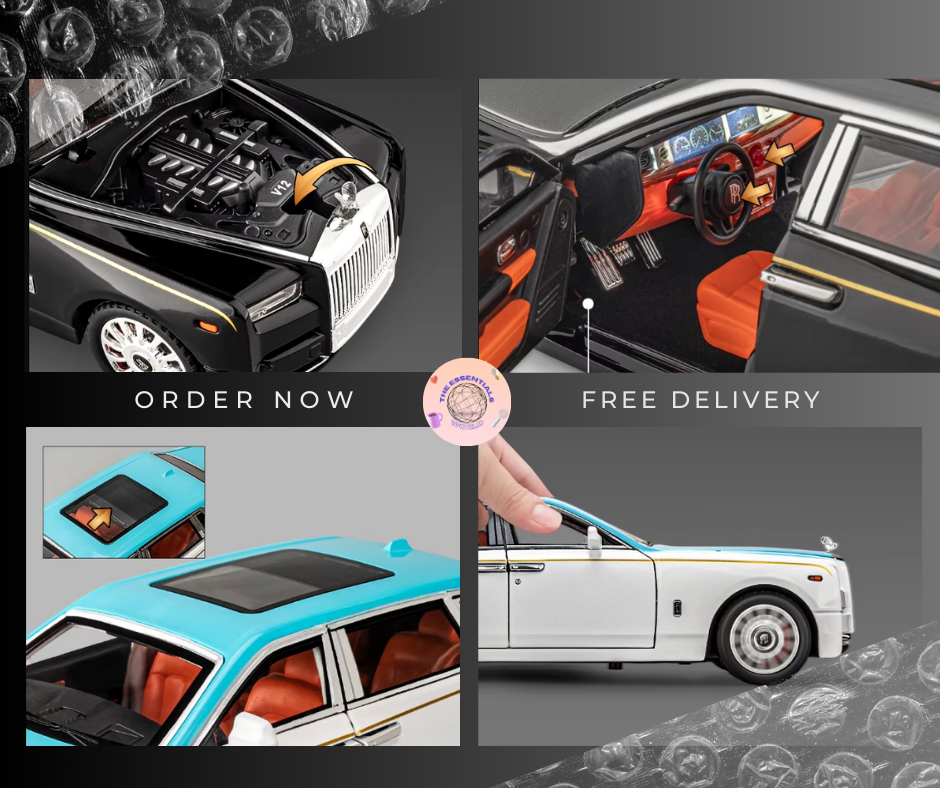 π Introducing the Exquisite 1:18 Rolls-Royce Phantom Model! π