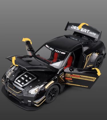 Nissan GT-R R35 Diecast Model β Godzilla in Miniature