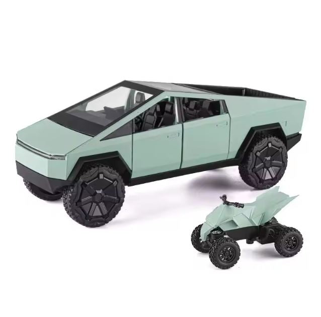 Tesla Cybertruck 1:24 Alloy Diecast Model β Futuristic Power in Your Palm