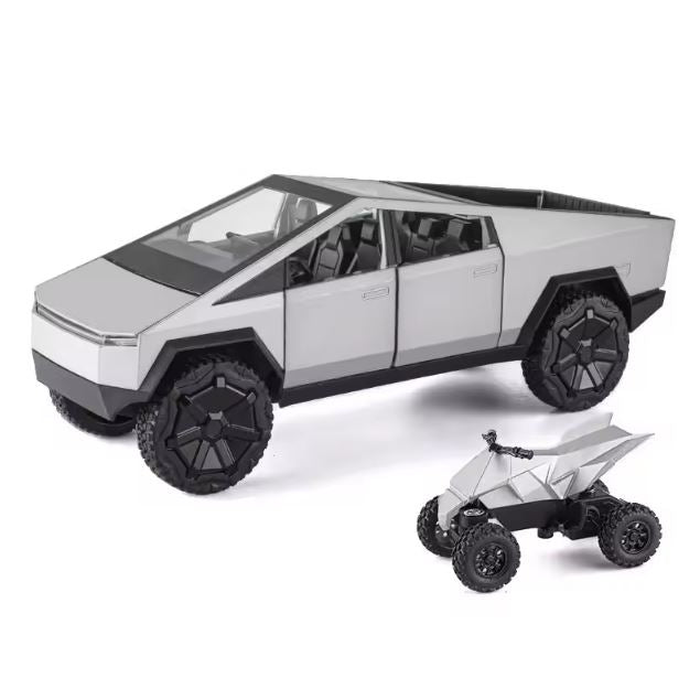 Tesla Cybertruck 1:24 Alloy Diecast Model β Futuristic Power in Your Palm