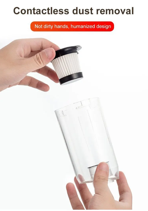Cordless Handheld Vacuum Cleaner – Compact, Powerful & Easy Storage
