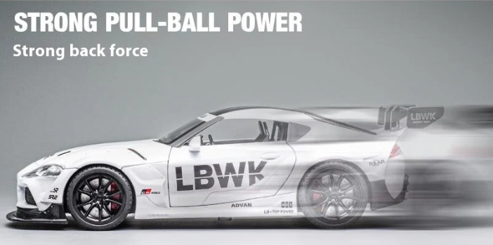 Toyota GR Supra LBWK Edition Mk5 β 1:24 Scale Diecast Model Car