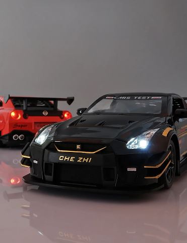 Nissan GT-R R35 Diecast Model β Godzilla in Miniature