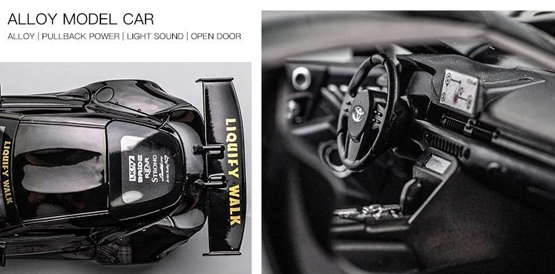 Toyota GR Supra LBWK Edition Mk5 β 1:24 Scale Diecast Model Car