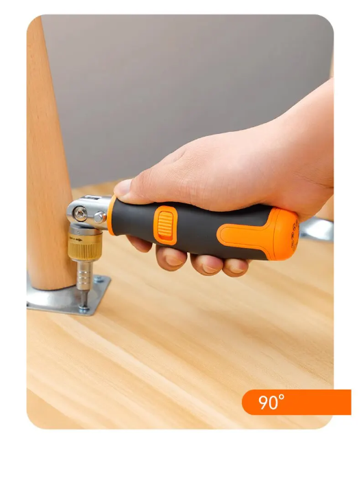 π§ Multi-Angle Ratchet Screwdriver Set β 10-in-1 Hidden Storage Tool