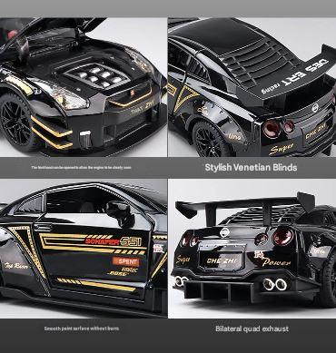 Nissan GT-R R35 Diecast Model β Godzilla in Miniature