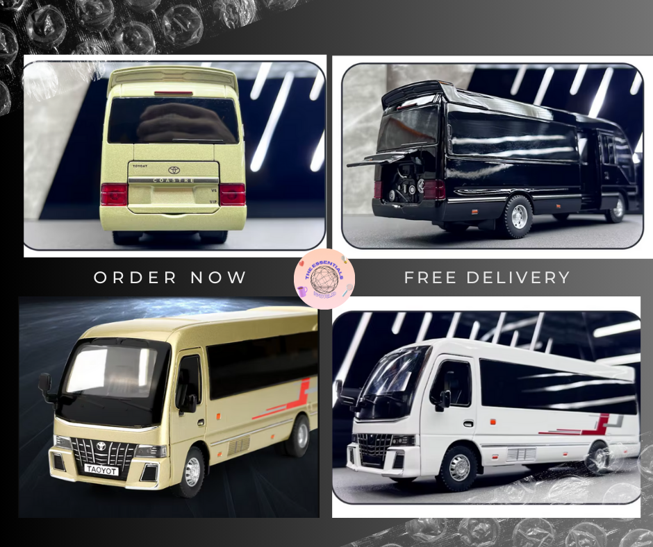 π Discover the 1:32 Diecast Toyota Coaster Bus Model! π