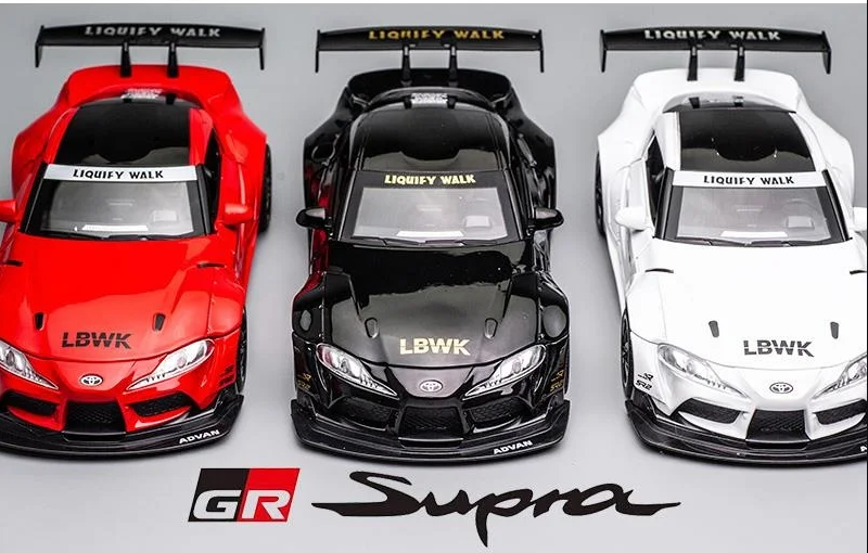 Toyota GR Supra LBWK Edition Mk5 β 1:24 Scale Diecast Model Car