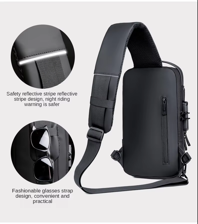Multifunction Crossbody Chest Bag – Waterproof, Durable & Stylish