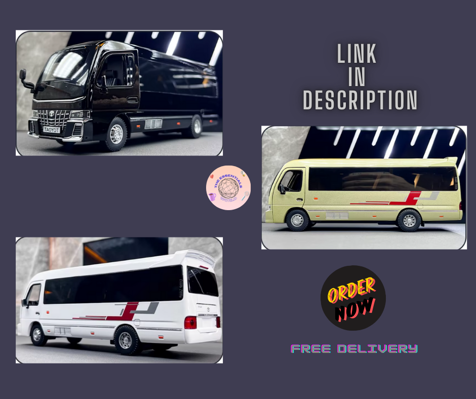π Discover the 1:32 Diecast Toyota Coaster Bus Model! π