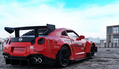 Nissan GT-R R35 Diecast Model β Godzilla in Miniature