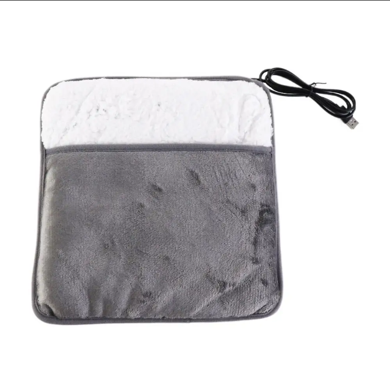 🔥 USB Heated Foot Warmer Pad – Full Body Comfort + FREE Moisturizing Socks!