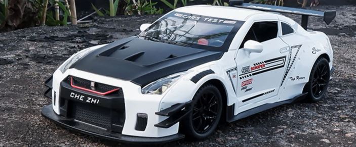 Nissan GT-R R35 Diecast Model β Godzilla in Miniature