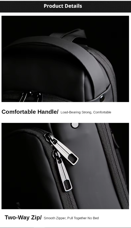 Multifunction Crossbody Chest Bag – Waterproof, Durable & Stylish
