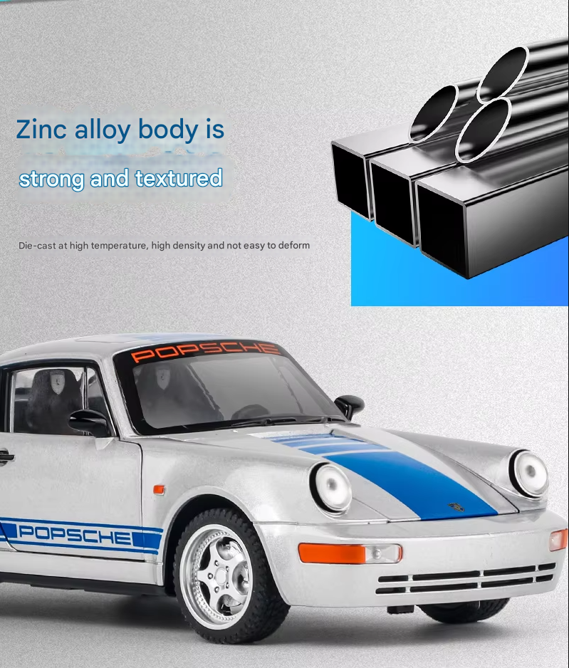 🏎️ Porsche 964 Die-Cast Model Car (1:24 Scale)