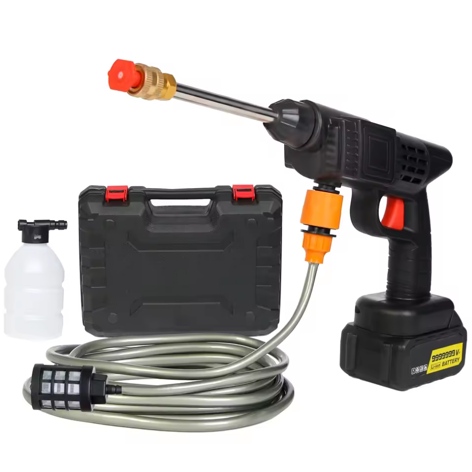 48V Cordless High-Pressure Washer – Portable Power Cleaning Anywhere!