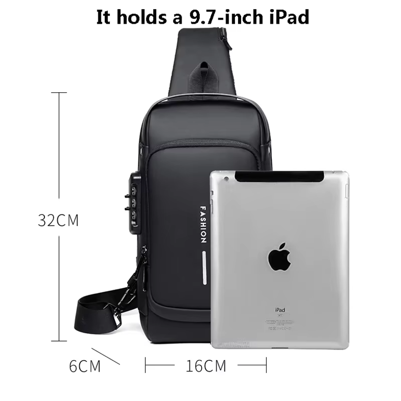 Multifunction Crossbody Chest Bag – Waterproof, Durable & Stylish