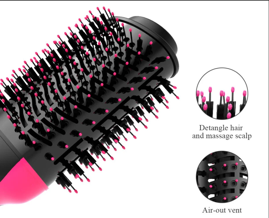 3-in-1 Hair Dryer Brush – Volumize, Dry & Style with Ease