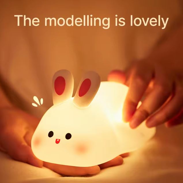 πΌπ° Silicone Animal Night Lamp β Panda & Rabbit Edition
