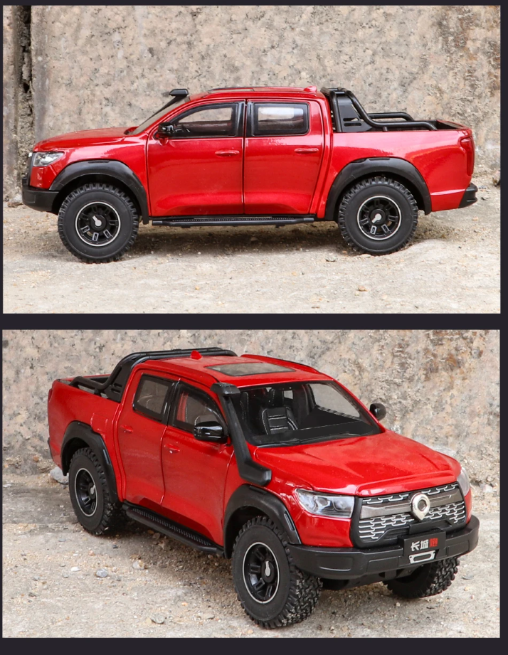 π 1:24 Scale HAVAL Canon Die-Cast Pickup Truck Model