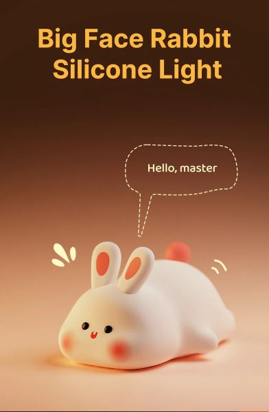 πΌπ° Silicone Animal Night Lamp β Panda & Rabbit Edition