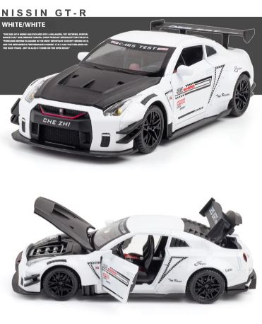 Nissan GT-R R35 Diecast Model β Godzilla in Miniature