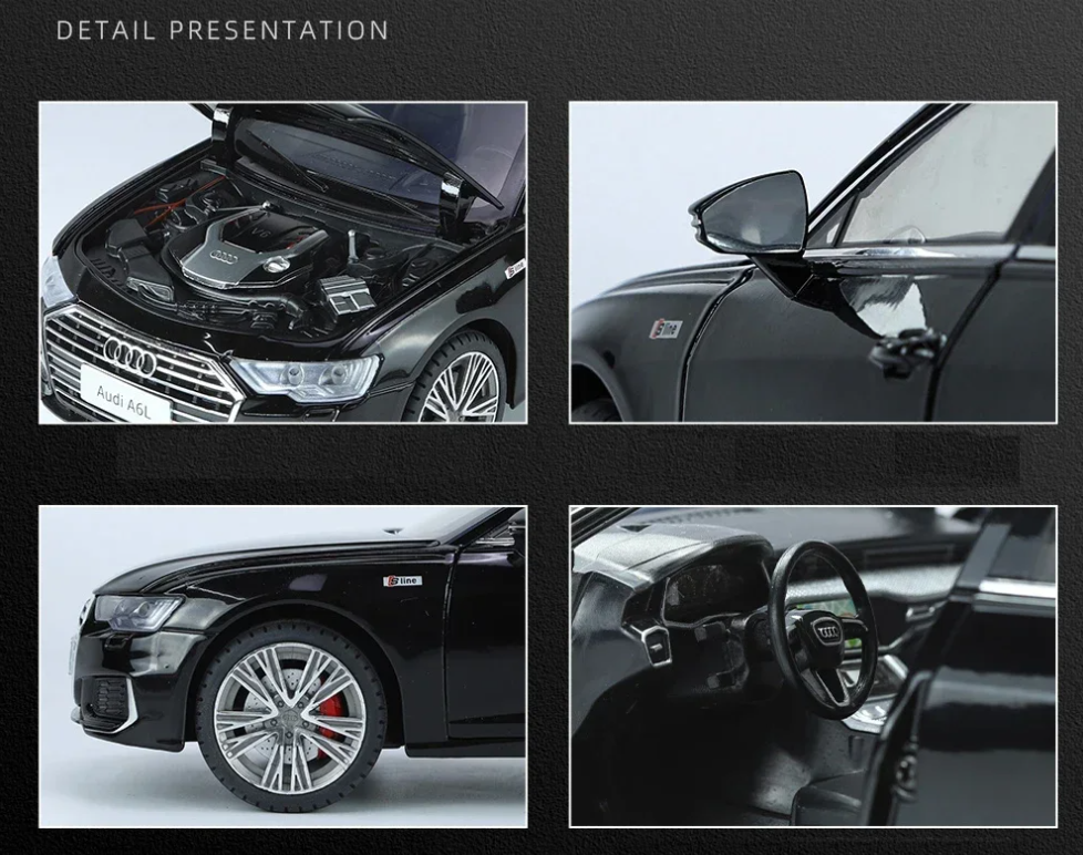 Audi A6L 1:18 Scale Diecast Model Car – Authorized Replica