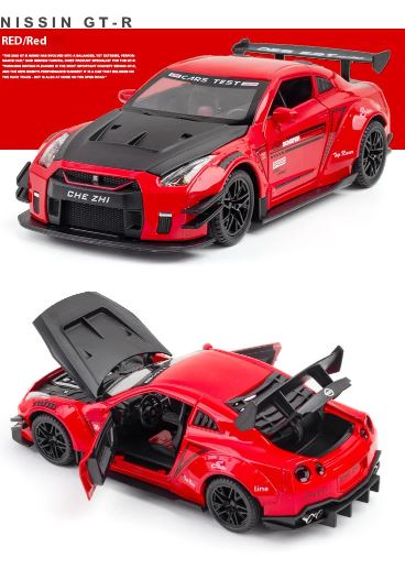 Nissan GT-R R35 Diecast Model β Godzilla in Miniature