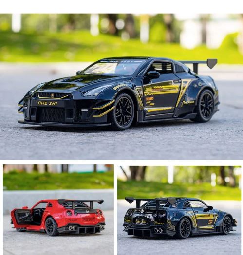 Nissan GT-R R35 Diecast Model β Godzilla in Miniature