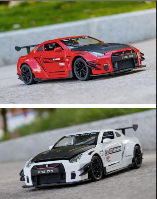 Nissan GT-R R35 Diecast Model β Godzilla in Miniature