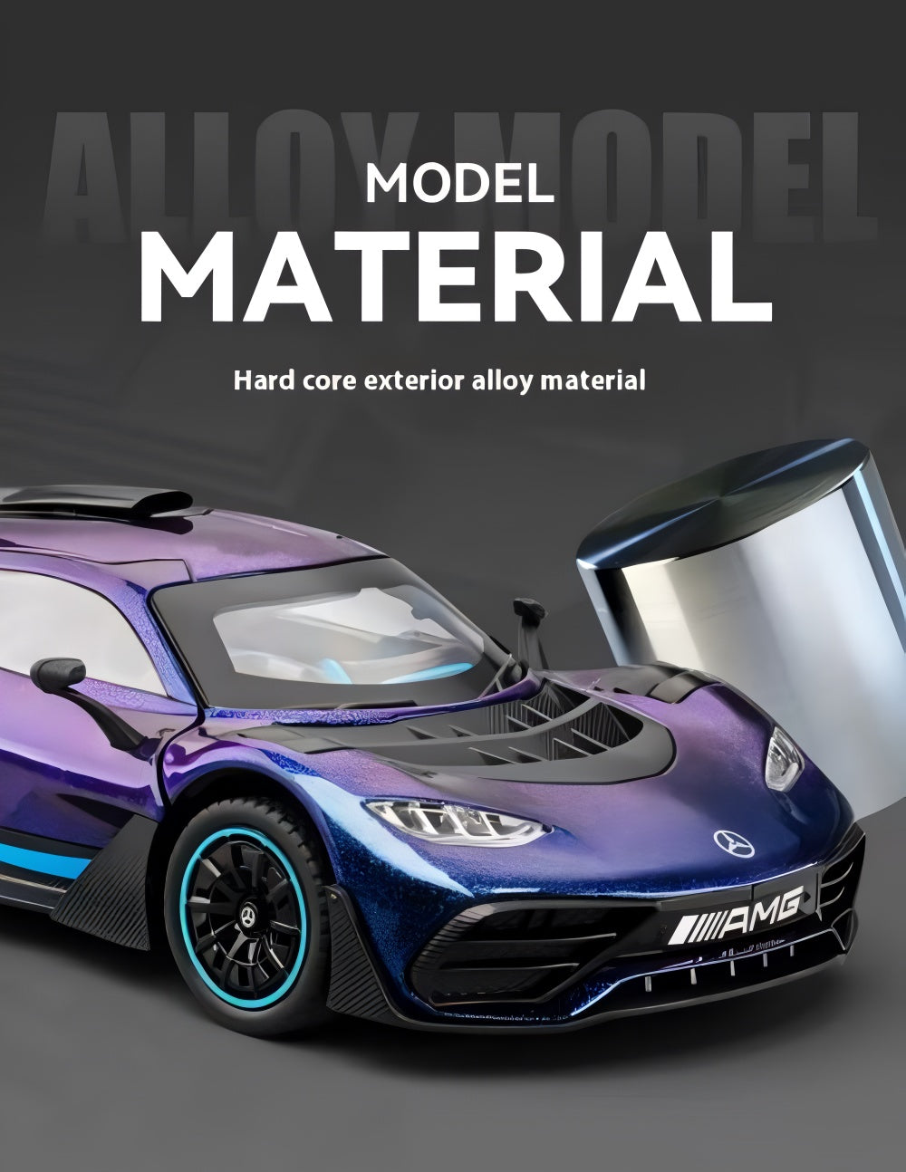 Mercedes-AMG Project One Diecast Model β Formula 1 Power Meets Street Elegance