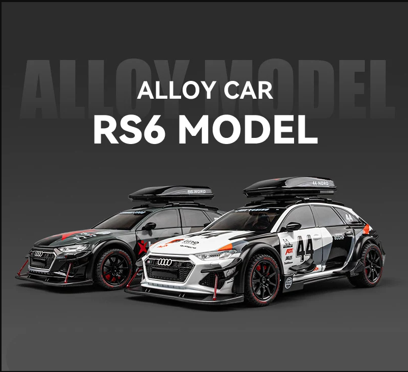 π Audi RS6 Avant Alloy Car Model β 1:24 Scale Diecast