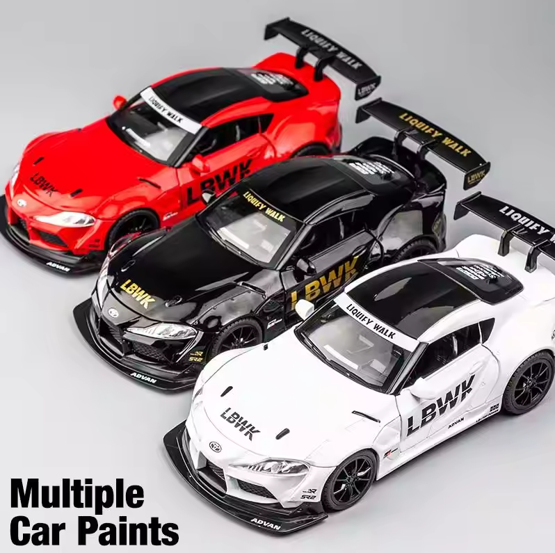 Toyota GR Supra LBWK Edition Mk5 β 1:24 Scale Diecast Model Car