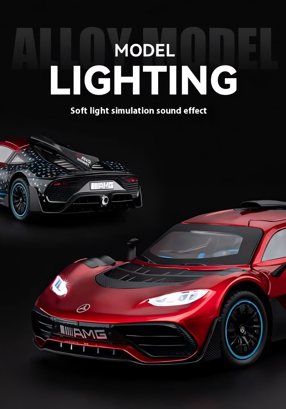 Mercedes-AMG Project One Diecast Model β Formula 1 Power Meets Street Elegance