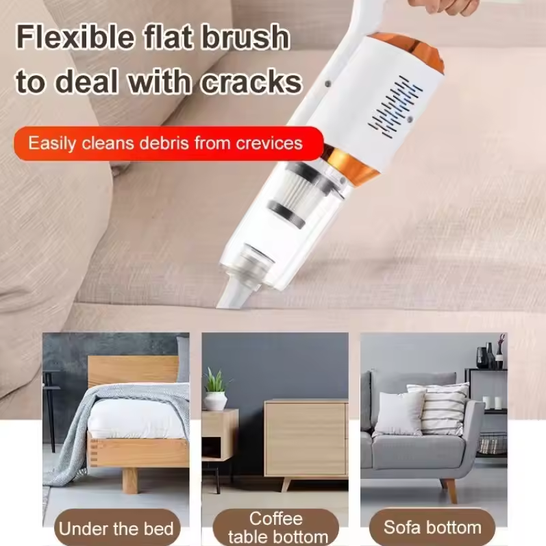 Cordless Handheld Vacuum Cleaner – Compact, Powerful & Easy Storage