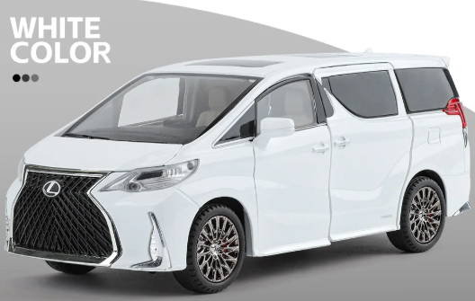 Lexus LM300 & Toyota Alphard Diecast Model (1:24 Scale)