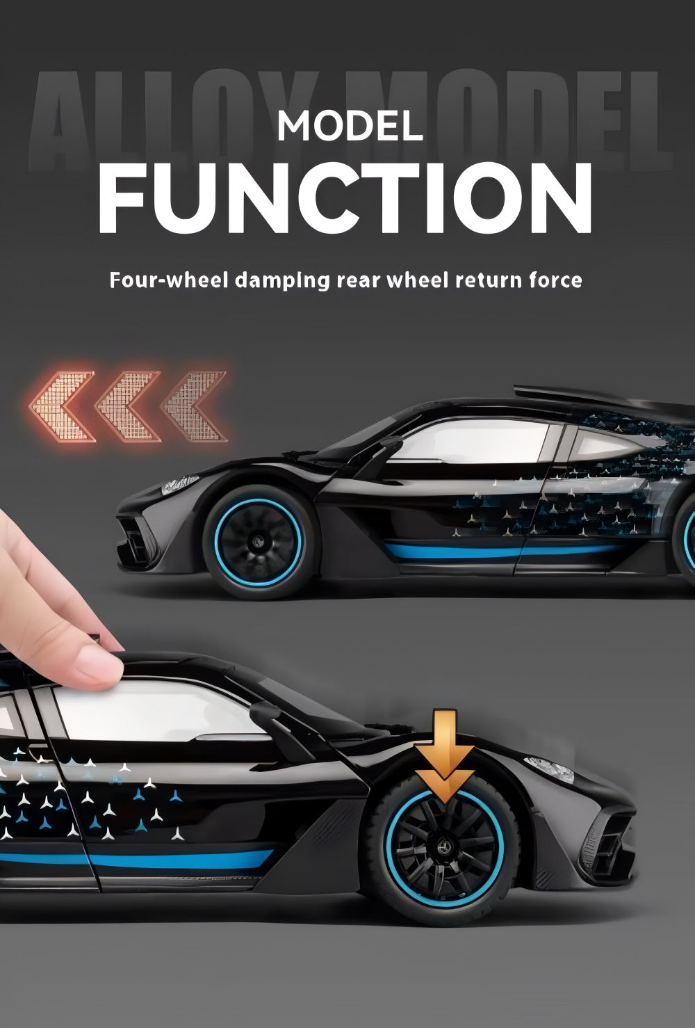 Mercedes-AMG Project One Diecast Model β Formula 1 Power Meets Street Elegance