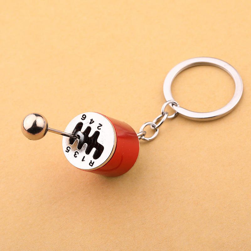 Manual Gear Shift Lever Keychain – 6-Speed Stick Shift Design