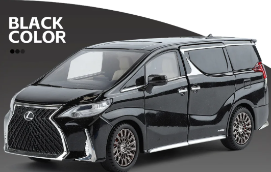 Lexus LM300 & Toyota Alphard Diecast Model (1:24 Scale)