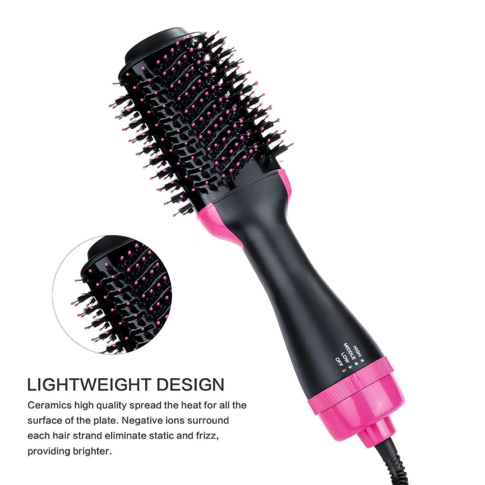 3-in-1 Hair Dryer Brush – Volumize, Dry & Style with Ease