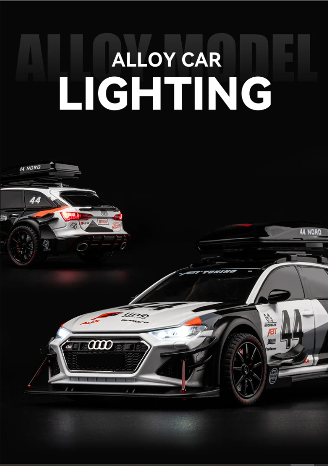 π Audi RS6 Avant Alloy Car Model β 1:24 Scale Diecast