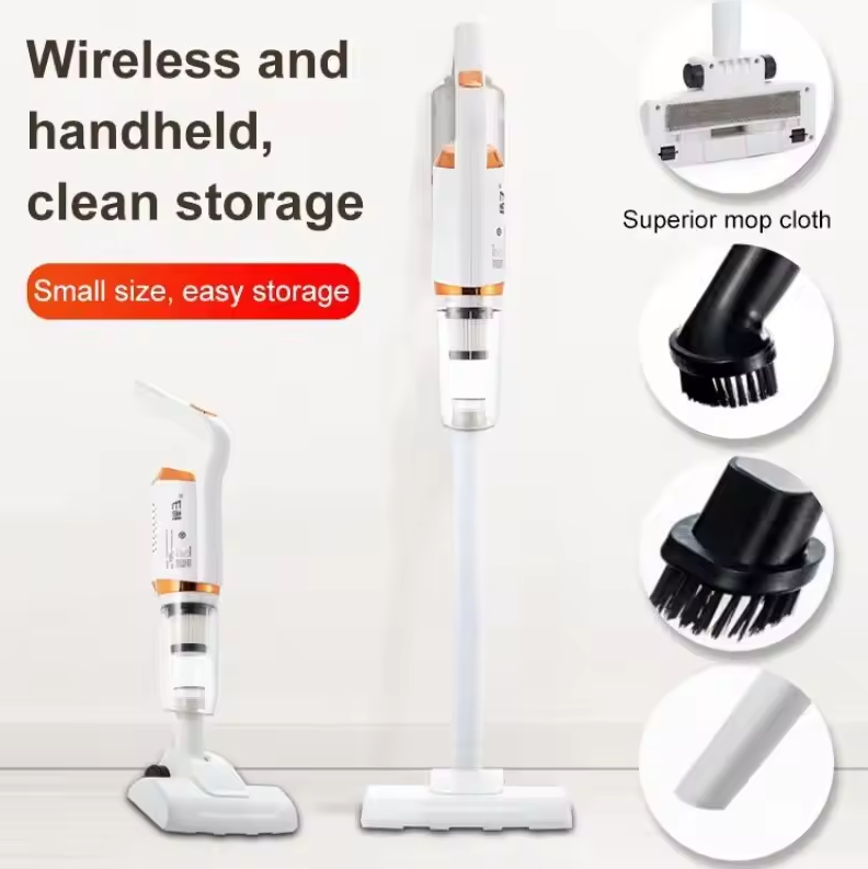 Cordless Handheld Vacuum Cleaner – Compact, Powerful & Easy Storage
