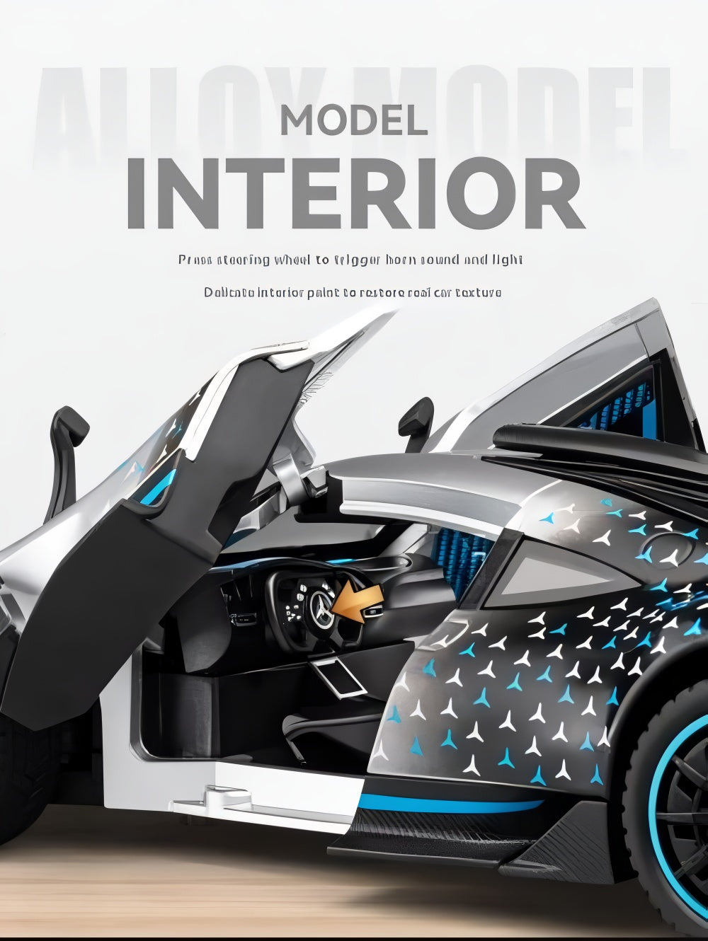 Mercedes-AMG Project One Diecast Model β Formula 1 Power Meets Street Elegance