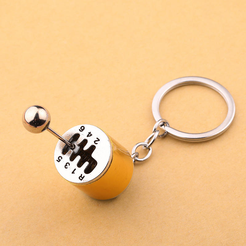 Manual Gear Shift Lever Keychain – 6-Speed Stick Shift Design