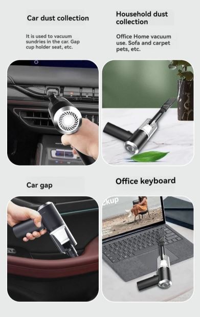 Mini Vacuum Cleaner & Blower โ Cordless, Powerful & Multi-Purpose