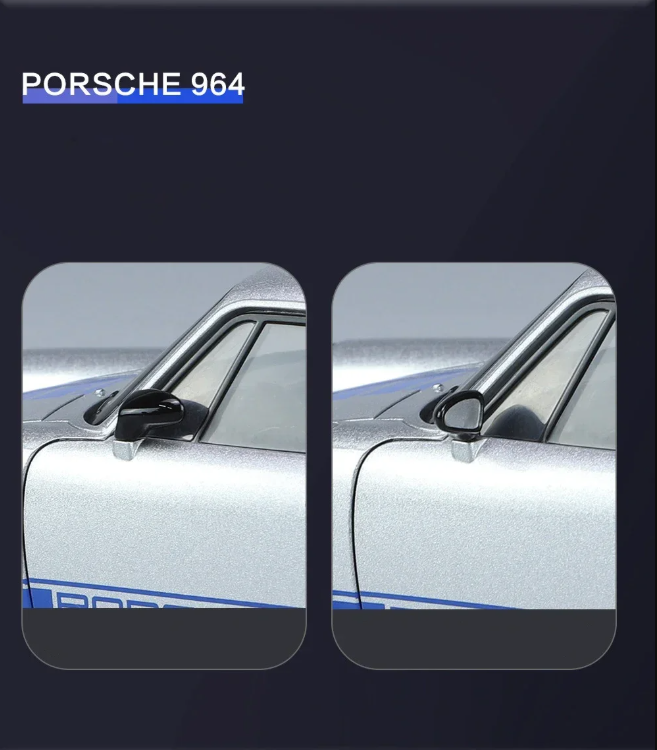 🏎️ Porsche 964 Die-Cast Model Car (1:24 Scale)
