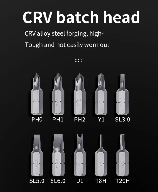 π§ Multi-Angle Ratchet Screwdriver Set β 10-in-1 Hidden Storage Tool