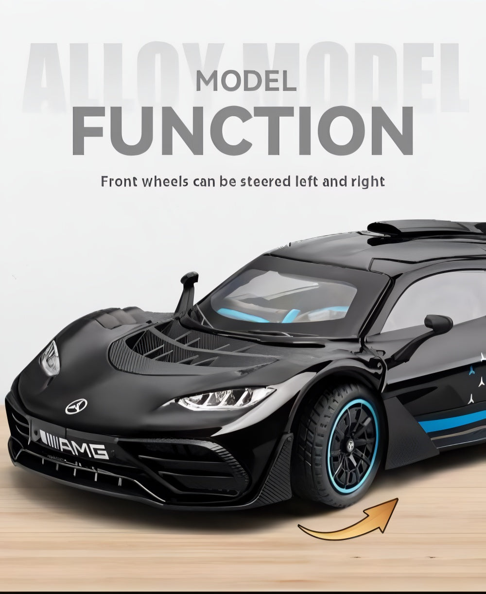 Mercedes-AMG Project One Diecast Model β Formula 1 Power Meets Street Elegance